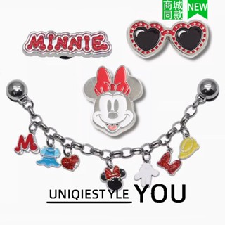 2026 ใหม่สไตล์หลุมรองเท้าอุปกรณ์เสริมรองเท้าดอกไม้ตกแต่งหัวเ…