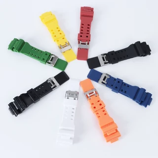 สําหรับ Casio G-shock GA110 GA200 GA400 GA300 GD110 GA700 G8900 GLS100 GD100 GLS8900 ซิลิโคนเปลี่ยนสายนาฬิกาสายรัดข้อมือ