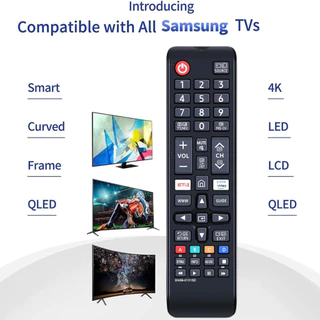 รีโมท SAMSUNG รีโมทคอนโทรล รีโมตคอนโทรล รีโมทซัมซุง Smart TV Remote Control ทีวีซัมซุง ทีวีซำซุง ทีวีใช้ได้ทุกรุ่น