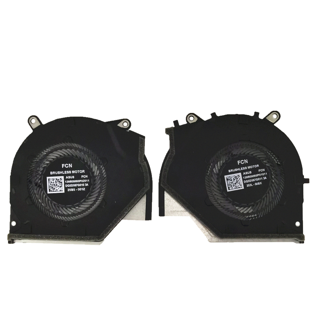 แล็ปท็อปใหม่ CPU + GPU พัดลมระบายความร้อนสําหรับ ASUS 2024 ROG Zephyrus RTX4090/RTX4080 GU605M GU605