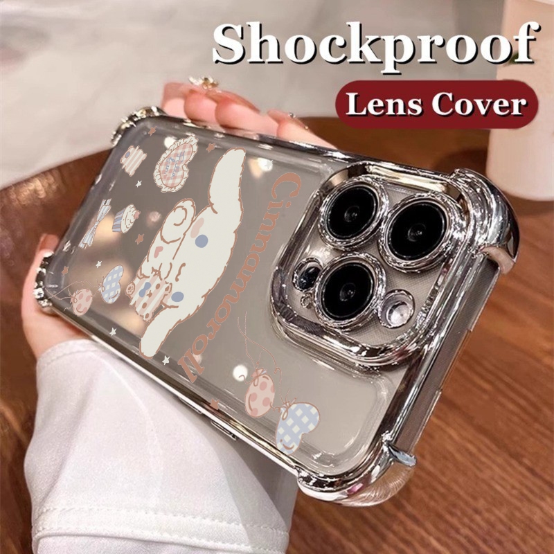 SAMSUNG การ์ตูนCinnamonolสําหรับSamsung S25 S25ULTRA S21FE Ultra S21 Ultra S23FE S22 S21 Plus A73 เค