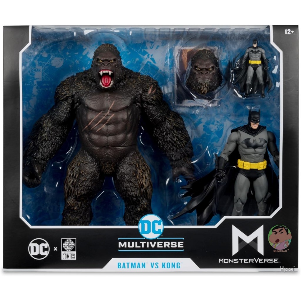 McFarland Batman vs Kong (Justice League vs. Godzilla vs. Kong) 2pk Action Figure