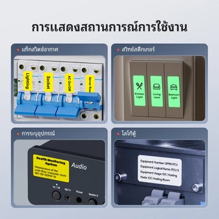 【แท็กสายเคเบิล】NIIMBOT B1/B21/B21Pro/B31/ B3Sสติกเกอร์ฉลากไฟเบอร์ออปติก และสายเคเบิลเครือข่าย