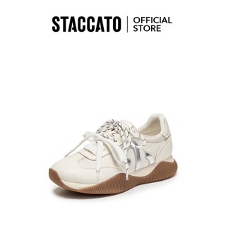 Staccato Gat Sneakers for Women  รองเท้าลำลองแบนผู้หญิง สไตล…