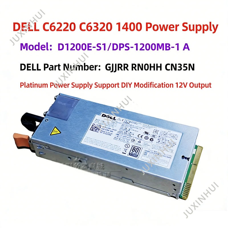 เหมาะสําหรับแหล่งจ่ายไฟ Dell 1400W Dell C6105, C6145, C6220 DPS-1200MB-1B D1200E-S1 0CN35N DELL1400W