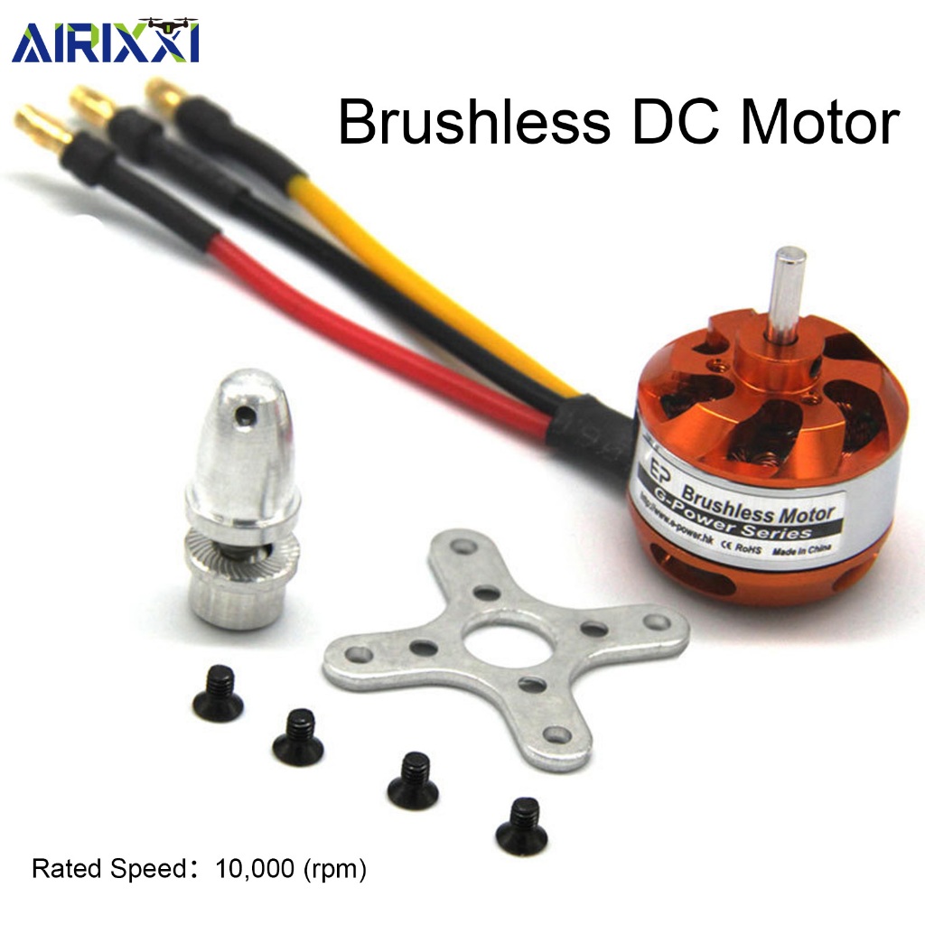 D2822 มอเตอร์ไร้แปรงถ่าน 1100KV-2600KV สําหรับ RC Multi-Copter และเครื่องบินคงที่-ปีก