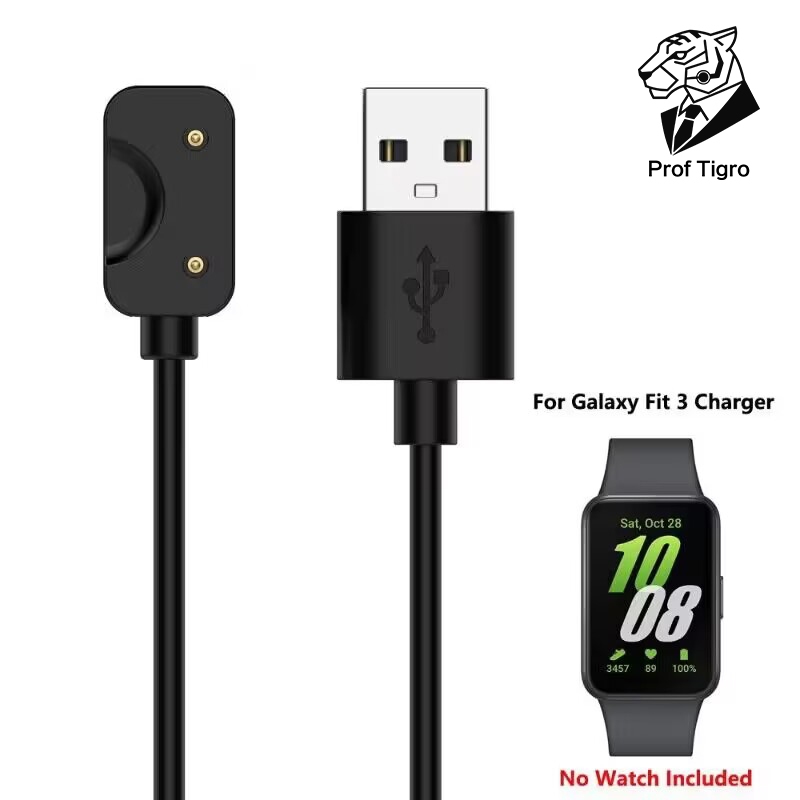 {Prof Tigro} เครื่องชาร์จ USB สายชาร์จเร็วสําหรับ Samsung Galaxy Fit 3 และ Galaxy Fit 2