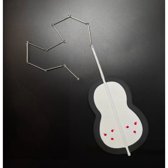 ZZMIN Naruto 1/12 พัดลมเปลวไฟ