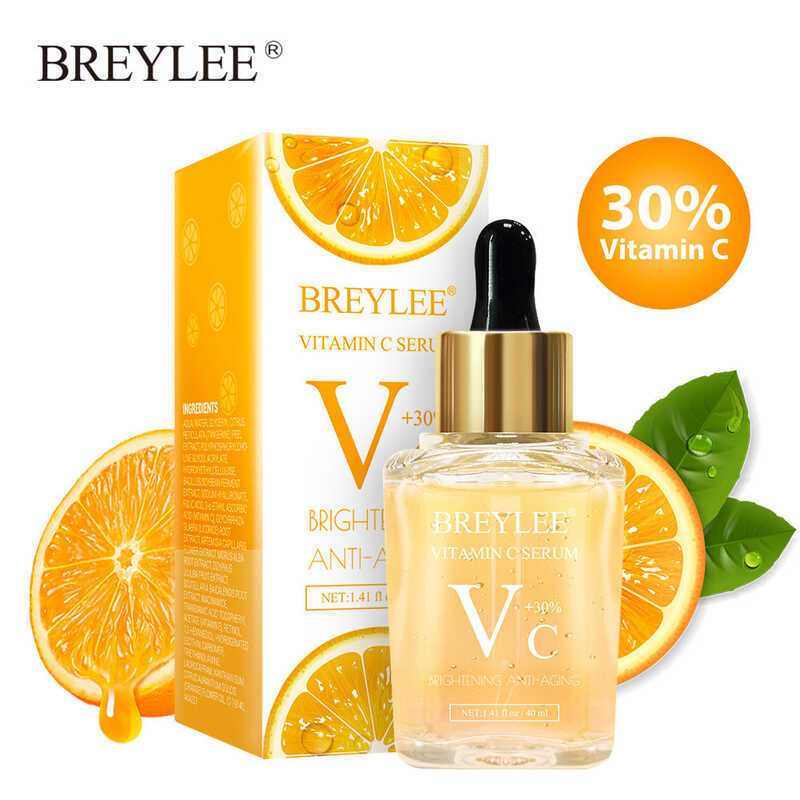 BREYLEE Vitamin C Face Serum 40ML Brightening Whitening Serum VC Serum