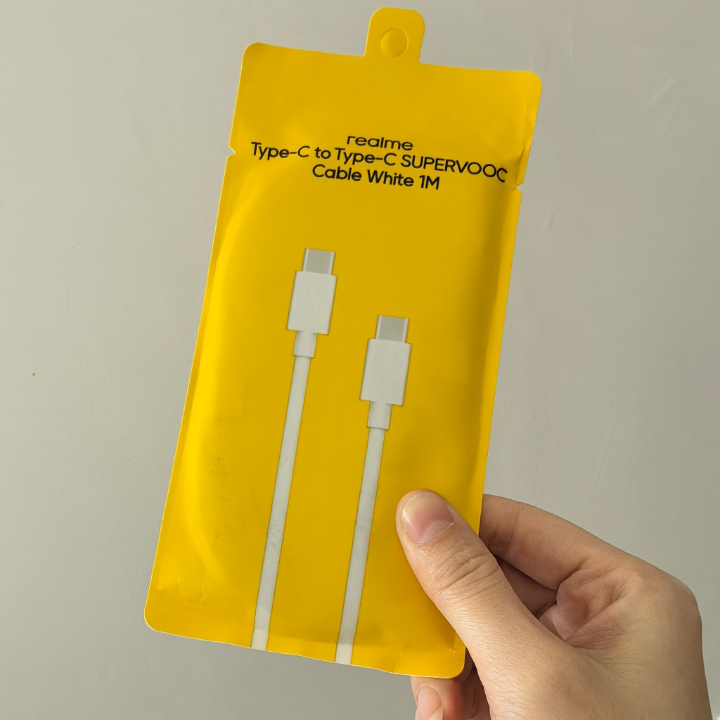 Original Realme 10A USB C PD สาย 100W 80W 65W Dual Type C Super Dart Vooc สายชาร์จ 100 ซม.สําหรับ Realme 15 14 13 12 Pro GT 8 7 6 5 Pro GT Neo 7 6 3 T