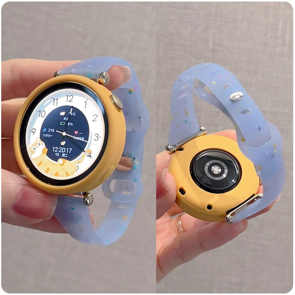 Jelly color สาย เคส For Huawei Watch GT 6 สาย Huawei Watch GT 5 Case / Huawei Watch Gt 4 สาย Huawei 