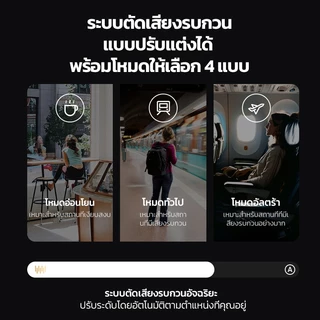UGREEN Max5C ไร้สายบลูทูธ 5.4 หูฟัง Hi-Res Certified HiFi หูฟัง 3D Spatial Audio 43dB ตัดเสียงรบกวน อายุการใช้งานแบตเตอรี่ยาวนาน 75 ชั่วโมง