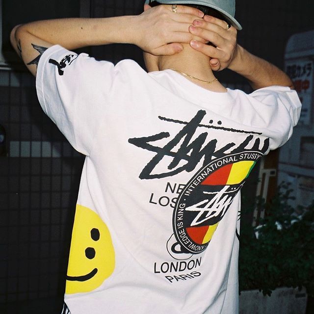 STU X CACTUS PLANT FLOA MARKET TEE restock