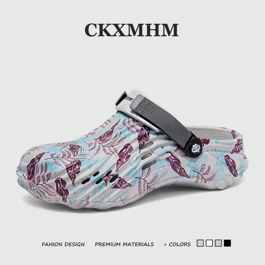 CKXMHM 40-47 รองเท้าแตะผู้ชายน้ําหนักเบาทนทานรองเท้าแตะรองเท้าแตะ EVA ขนาดใหญ่ 46 47