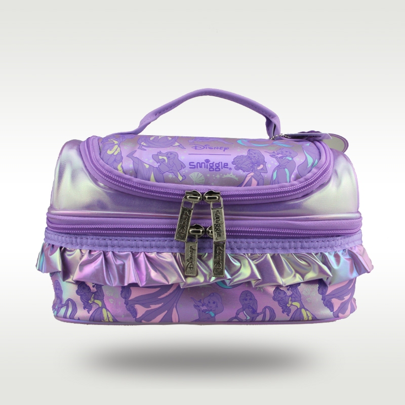 Australian Original Best-Selling New Arrival Cute Purple Crown Princess 9-inch Lunch Bag for Girls