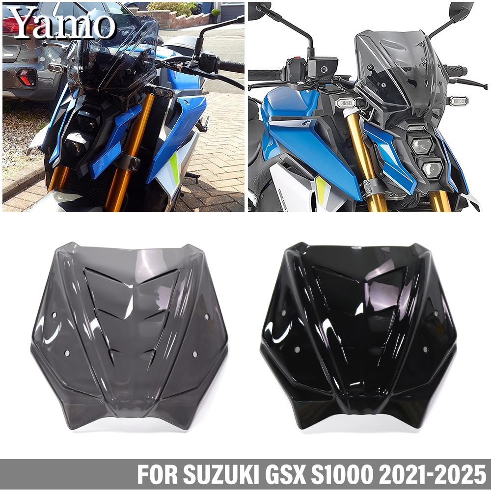 สําหรับ SUZUKI GSX S1000 2021-2025 วงเล็บกระจกหน้ารถ GSX-S 1000 ดัดแปลงกระจกหน้า