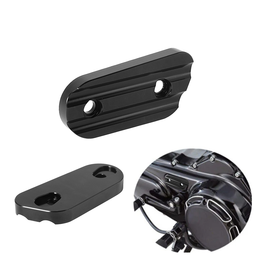 รถจักรยานยนต์ตรวจสอบฝาครอบ CNC อลูมิเนียมสําหรับ Harley Sportster XL 883 1200 48 72 เหล็ก SuperLow สี่สิบแปด XL883 XL1200 2004-2013