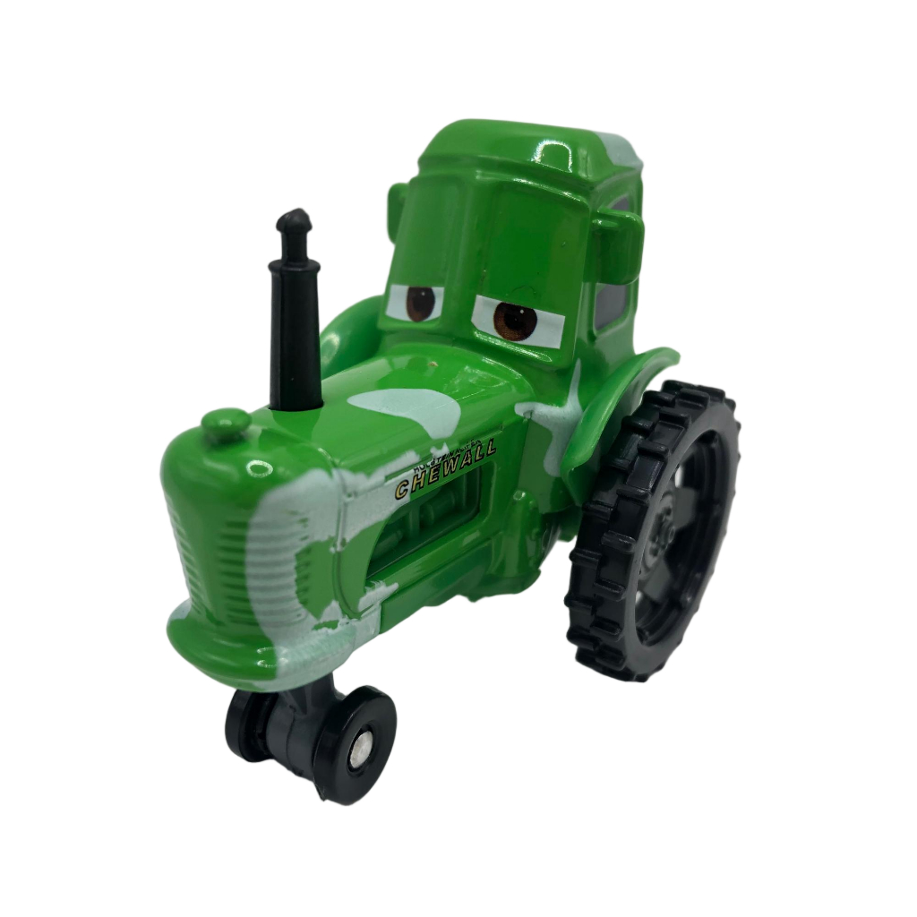Cars Toybeat Disney Pixar Mattel Cars 2 Toy Green Tractor Cow Metal 1:55 Scale รถเหล็ก