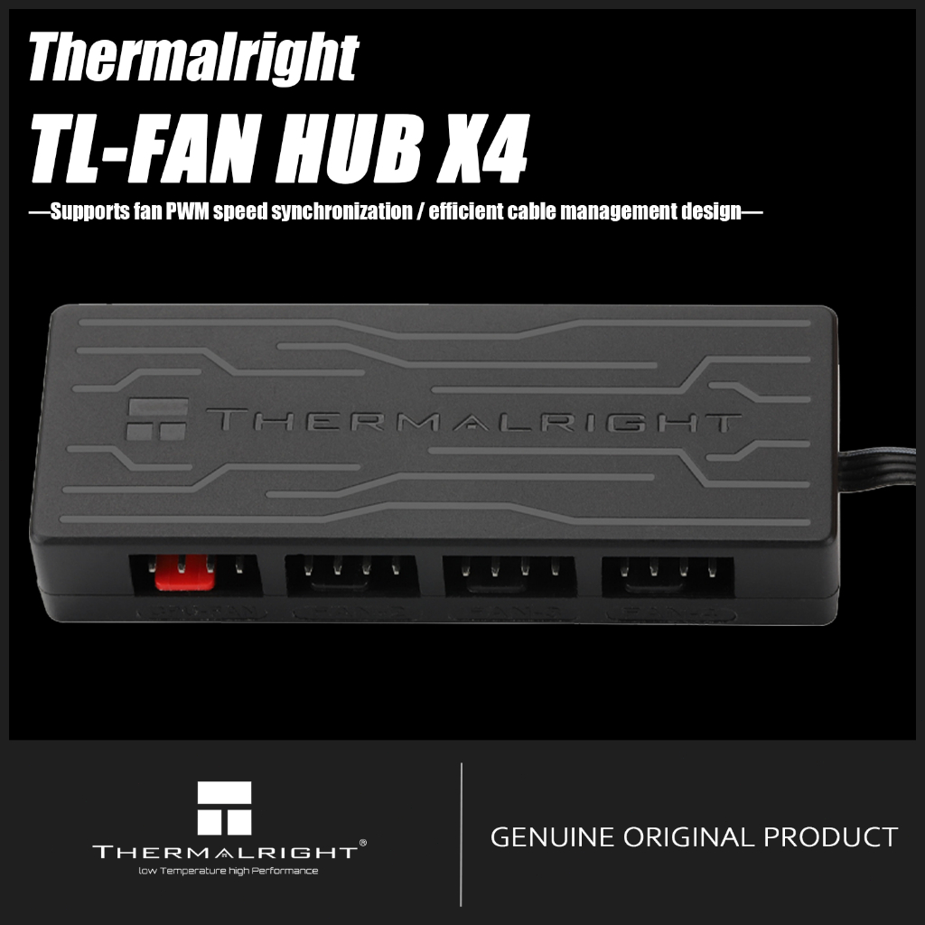 Thermalright FAN-HUB-X4 Fan Hub & 5V 3-Pin ARGB Lighting Controller