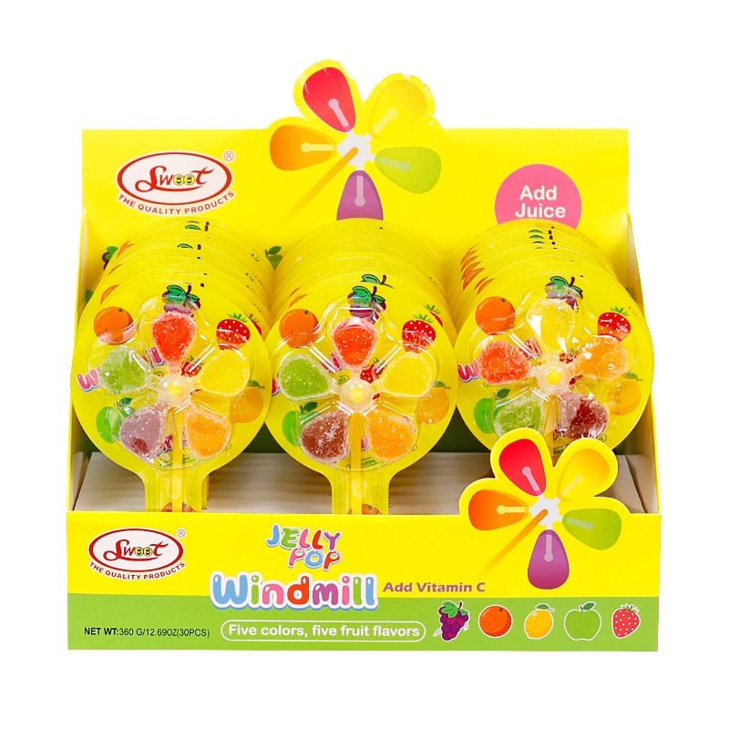 【🍬สินค้านำเข้าจากจีน】 ลูกอมฟันเทอร์โบ รสผลไม้รวมหลายรสชาติ ฮาลาล รับรองจาก อย. 1 กล่อง 30 ชิ้น