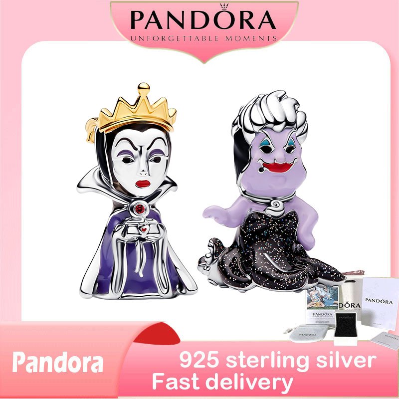 เครื่องประดับเงินสเตอร์ลิง S925 สำหรับของขวัญวันเกิด Queen of Disney