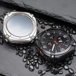หรูหราอลูมิเนียมสําหรับ Samsung Galaxy Watch Ultra 2025 ฝาครอบโลหะป้องกันหน้าจอสําหรับ Samsung Galaxy 7 Ultra 47 อุปกรณ์เสริม