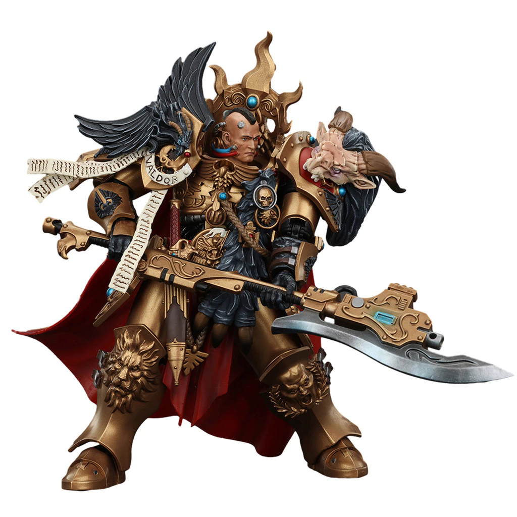 JOYTOY 1/18 Constantin Valdor กัปตัน-ทั่วไปของแอ็คชั่นฟิกเกอร์ Legio Custodes