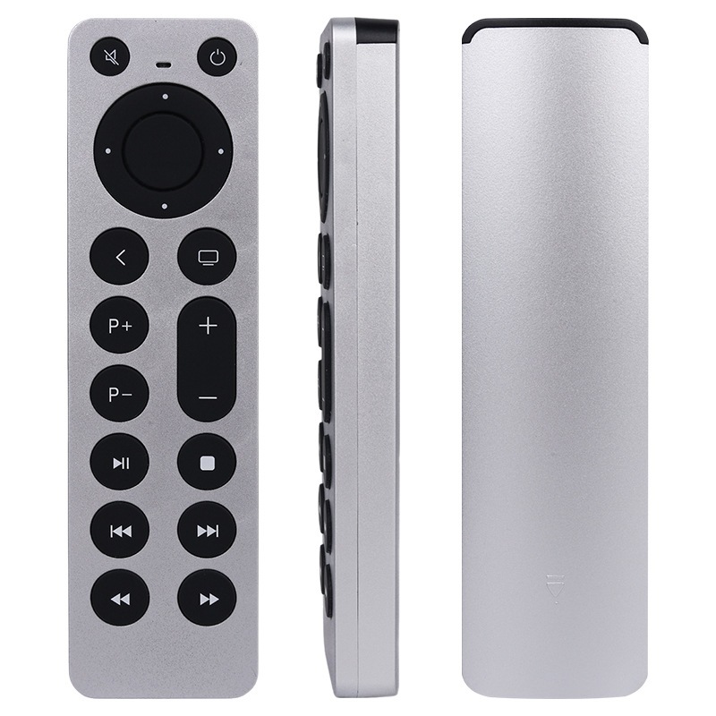 เปลี่ยนรีโมททีวีสําหรับ Apple TV 4K/Gen 1 2 3 4/ HD A2843 A2737 A2169 A1842 A1625 A1427 A1469 A1378 A1218 (ไม่มีเสียง)