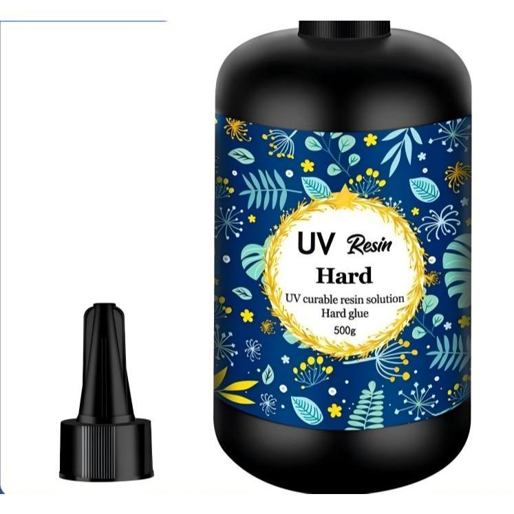 เรซิ่น Uv แบบแข็ง สีใส สําหรับทําเครื่องประดับเรซิ่น UV DIY
