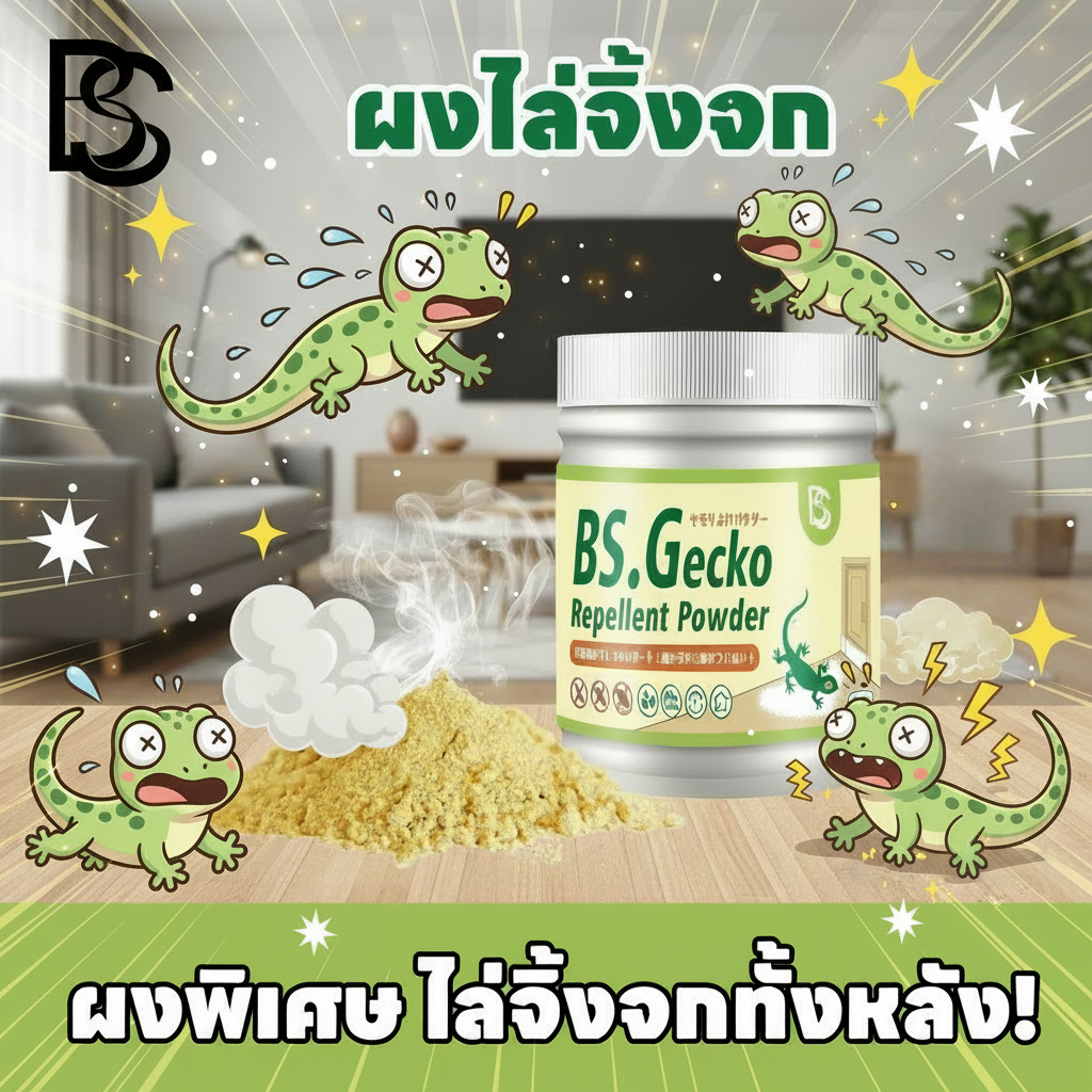 สูตรใหม่ล่าสุด! กำจัดตุ๊กแก 100%🦎 NANA ผงขับไล่จิ้งจก ไล่จิ้งจก ผงไล่ตุ๊กแก ยาไล่ตุ๊กแก ยาฆ่าจิ้งจก ใช้ได้แม้มีเด็กและสัตว์เลี้ยงในบ้าน 500g