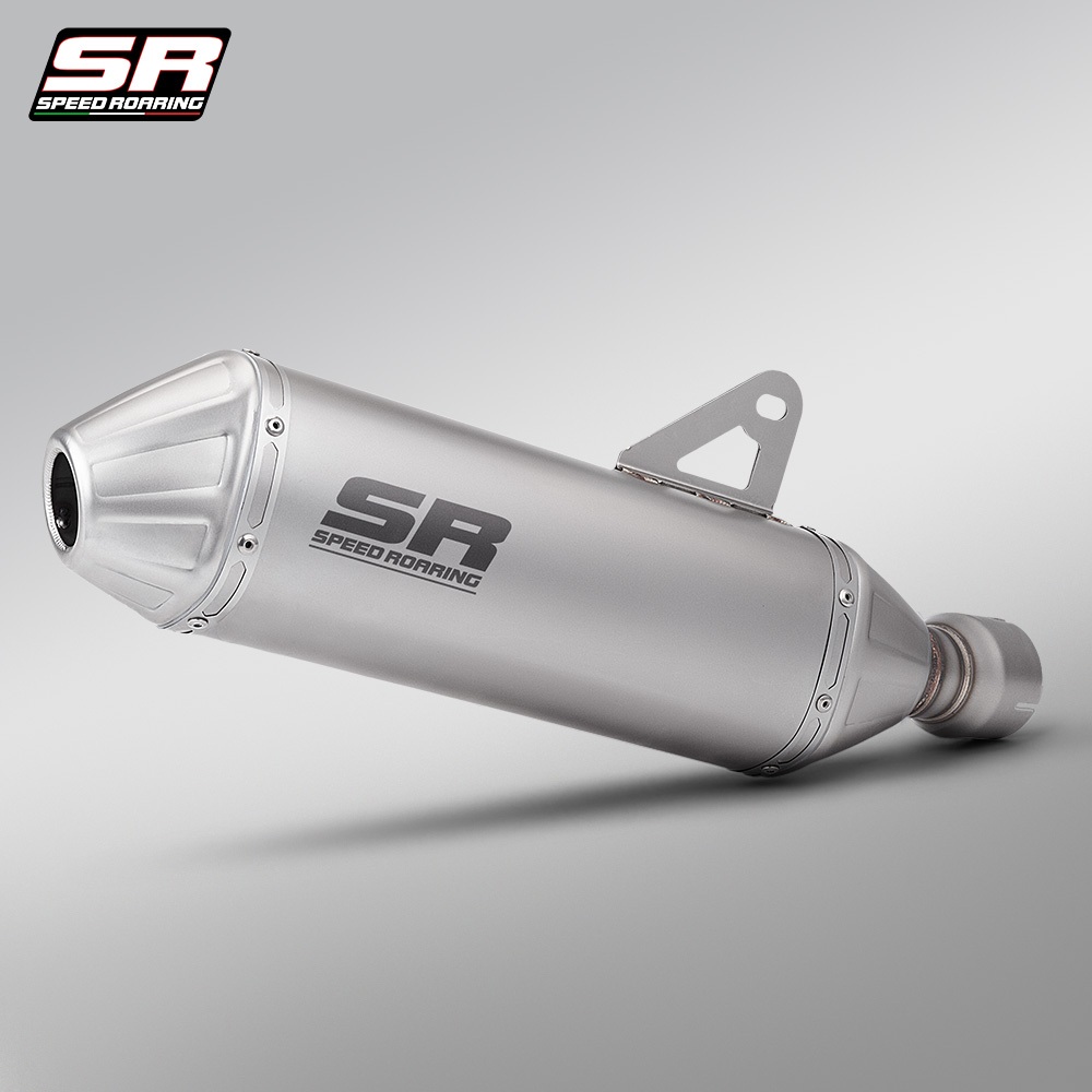 สําหรับ 800X 800 X Adventure Rally pro รถจักรยานยนต์ไอเสียดัดแปลงสแตนเลส Slip-On Line Muffler