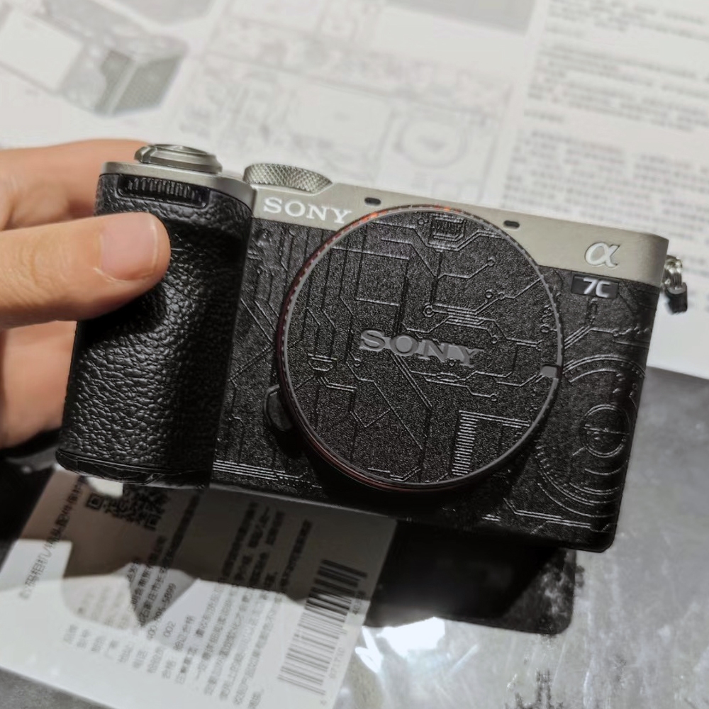 Anti-Scratch ป้องกันสติกเกอร์กล้องผิวสําหรับ SONY A7CM2 A7C2 A7CII A7C เลนส์ฟิล์ม FE20-70 F4G 28-60 
