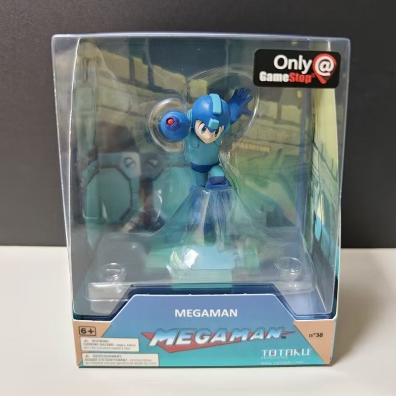9 ซม. Luminasta Series Rockman ตัวเลข Mega Man เครื่องประดับเดสก์ท็อปรุ่นคอมพิวเตอร์ตกแต่งของเล่นเด็กเทศกาลของขวัญสะสม