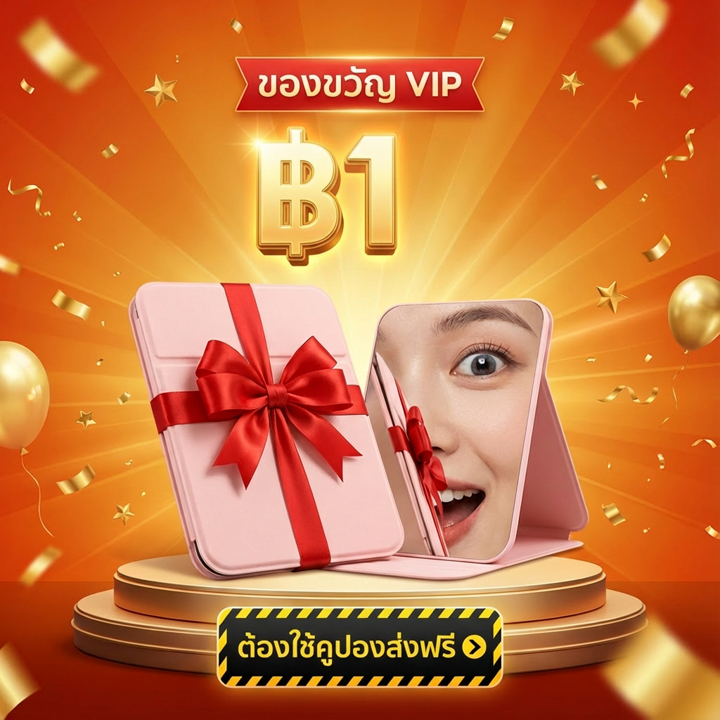 [ของขวัญ VIP 1 บาท] กระจก MOOM รุ่น Exclusive - ฉลองครบรอบ & ขอบคุณลูกค้า (สินค้ามีจำนวนจำกัด)
