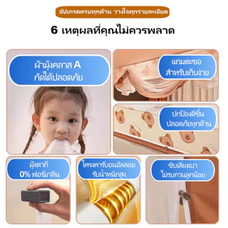 YANYANGTIAN มุ้งกันยุง มุ้ง 10/6.6/6ฟุต 5ฟุต 4ฟุต 3 ประตู ป้องกันตก ปกป้องความเป็นส่วนตัว