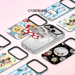 CASEBANG ImagiSnap แม่เหล็ก กันกระแทก Military Clear/Pink/Black case iPhone 15-17