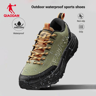 รองเท้าเดินป่ากันน้ำสำหรับผู้ชาย ทำจากหนังลื่น มีน้ำหนักเบา …