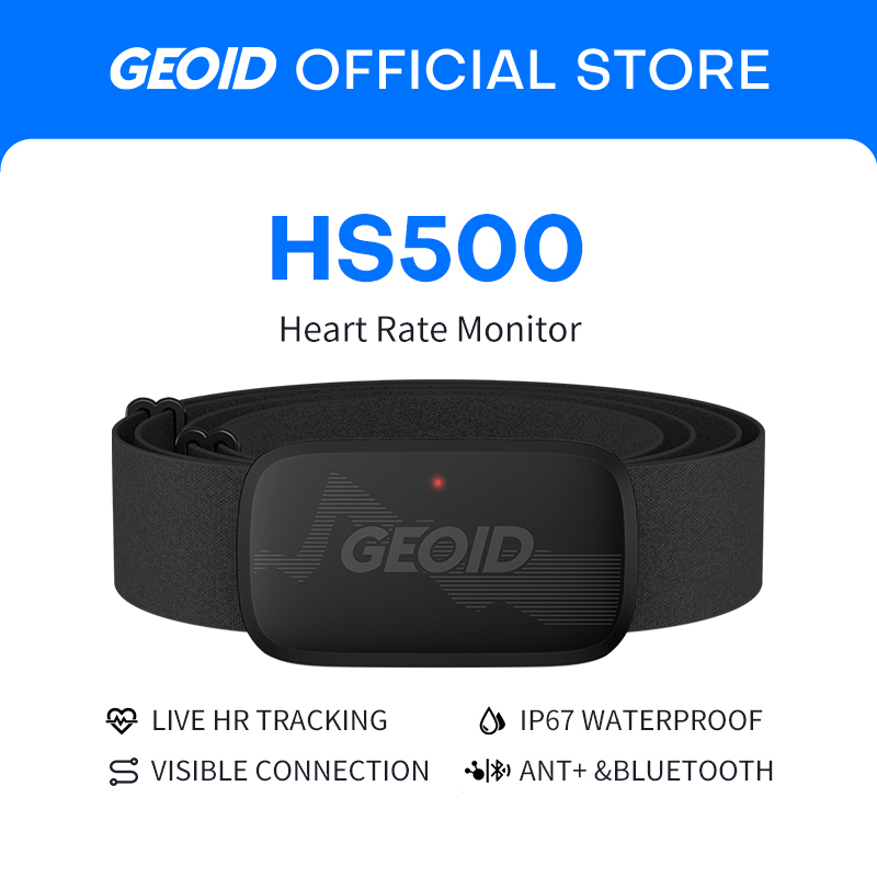 GEOID HS500 Heart Rate Sensor Mover Bluetooth ANT+ พร้อมสายรัดหน้าอก