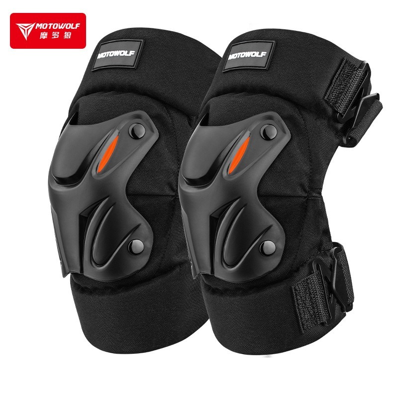 MOTOWOLF สนับเข่ามอเตอร์ไซค์ CE Certified - สนับเข่าป้องกันแรงกระแทกแบบมืออาชีพพร้อม - รูปที่ 6