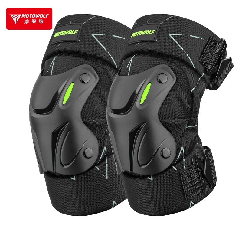 MOTOWOLF สนับเข่ามอเตอร์ไซค์ CE Certified - สนับเข่าป้องกันแรงกระแทกแบบมืออาชีพพร้อม - รูปที่ 7