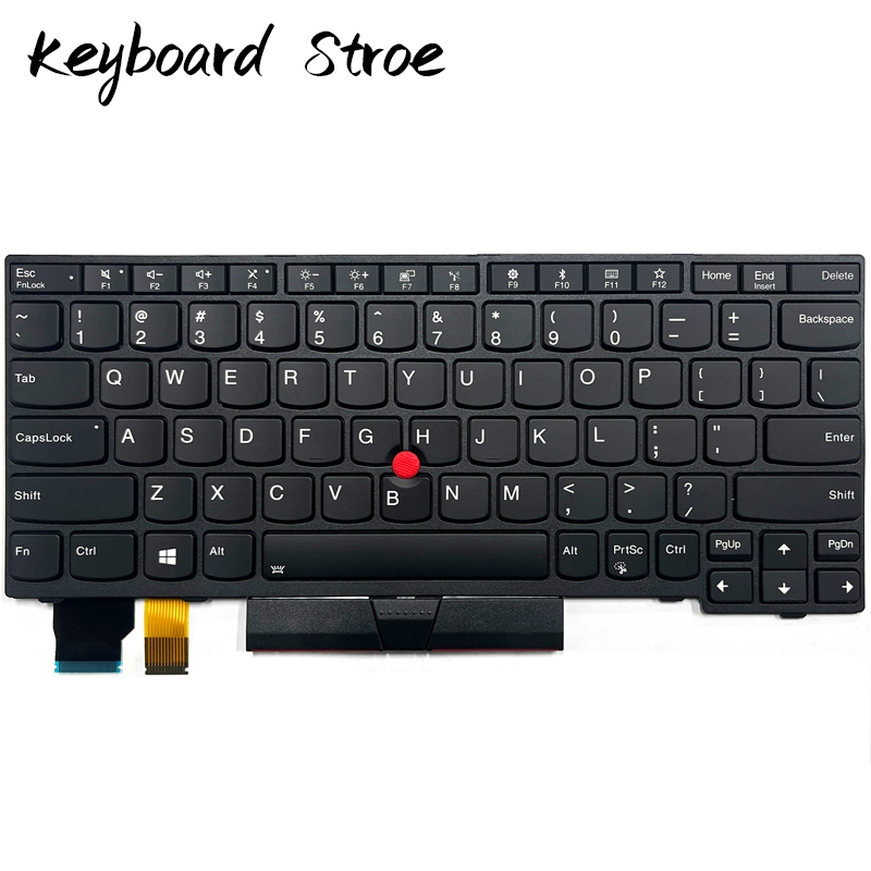 สําหรับ Lenovo ThinkPad X280 A285 X390 X395 L13 Gen 1 L13 โยคะ Gen 1 แป้นพิมพ์แล็ปท็อป