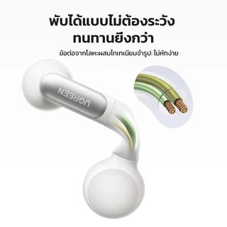 UGREEN หูฟังแบบหนีบหู HiTune S5 ใส่สบาย Soft นุ่มเหมือนปุยเมฆ เสียงดี บลูทูธ 5.4 ดีเลย์ต่ำ สําหรับเล่นกีฬา เล่นเกม พร้อมไมโครโฟน