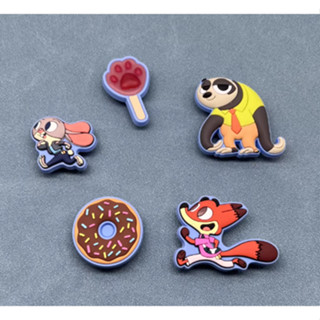 NEW JIBBITZอุปกรณ์เสริมรองเท้าแตะ ปลอมเป็นลายปลาค็อด และชุดล…