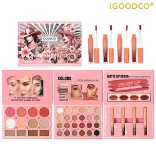 IGOODCO( IG3212) ใหม่ผงละเอียดหลายสีลิปสติกสีลิปสติกกล่องของ…