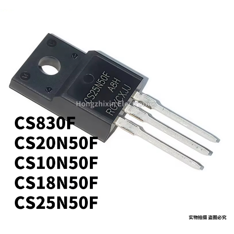 1-5PCS ใหม่ 100% คุณภาพ CS830F CS10N50F 10N50 CS18N50F 18N50 CS20N50F 20N50 CS25N50F 25N50 TO-220F M