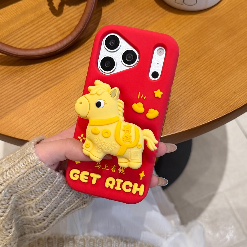 สําหรับIphone Case 17 Pro Max 16 Pro Max 15 Pro Max 14 Pro Max 13 Pro Max 3Dสามมิติการ์ตูนซิลิโคนนุ่มกรณี