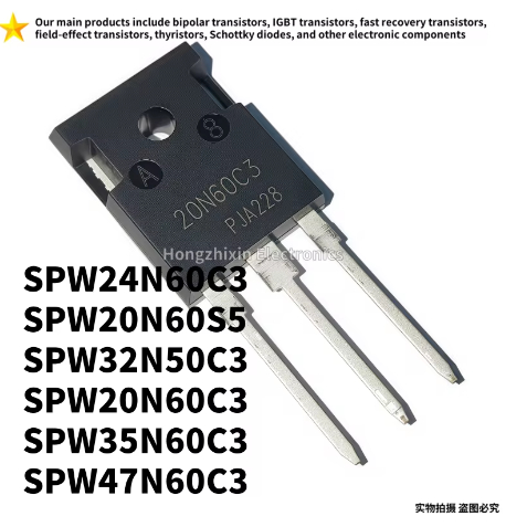 1-5PCS 20N60S5 24N60C3 32N50C3 35N60C3 47N60C3 20N60C3 TO-247 SPW20N60S5 SPW24N60C3W32C3C3W