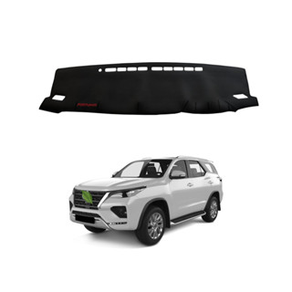 เหมาะสำหรับ TOYOTA FORTUNER 2016-2025 วัสดุหนัง แผ่นบังแดดคอ…