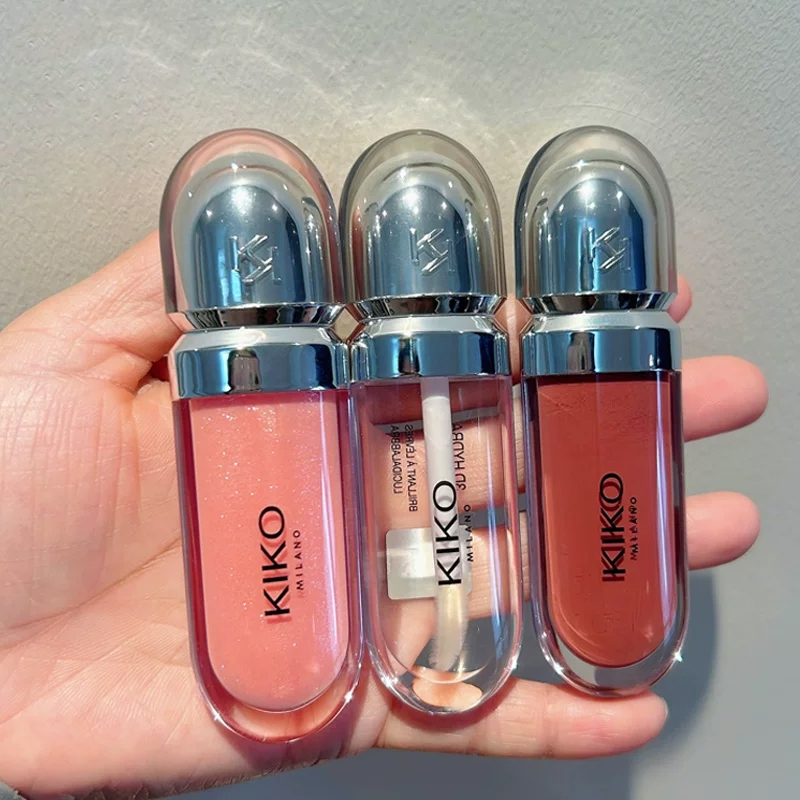 Kiko Lip 6.5ML /3D Hydra Lipgloss / คุณภาพน้ําให้ความชุ่มชื้น / ระยะเวลายาวนานไม่ร่วง
