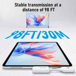 Lemorele P10 HDMI Wireless Transmitter Receiver การแชร์หน้าจอไร้สาย HD Screen Projector 1080P 60HZ 50M เสียบและเล่น